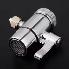 Dropfiltershop Faucet Diverter Valve, 1/4-Inch Chrome, 1-Piece